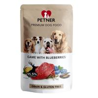 PETNER Venison with blueberries - natvoer voor honden - 500g - thumbnail