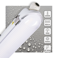 LED&apos;s Light Pro TL armatuur 150 cm - 40W - Energielabel B - Dimbaar licht - 7200 lm - 180Lm/W - IP65 - 4000K - IK08 - thumbnail