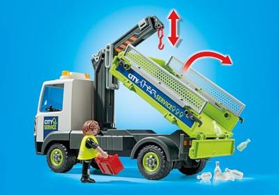 PLAYMOBIL City Action glasbak ophaaldienst 71431 - thumbnail