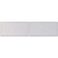 Schilderij Home ESPRIT Wit Modern Scandinavisch (2 Stuks) - thumbnail