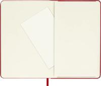 Notitieboek Moleskine pocket 90x140mm lijn hard cover rood - thumbnail