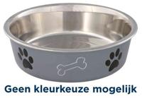 TRIXIE VOERBAK RVS / KUNSTSTOF ASSORTI 12X12 CM 300 ML 4 ST - thumbnail