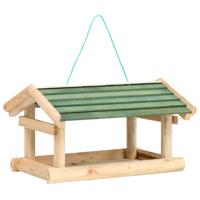 VidaXL Vogelvoeder 35x29,5x21 cm massief hout - thumbnail