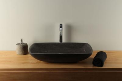 Waskom Natuursteen Hardsteen Rechthoek 60x38 cm | BE-013