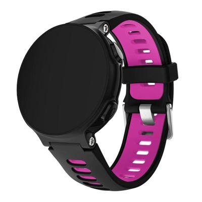 Smart Watch silicone polsband horlogeband voor Garmin Forerunner 735XT (Rose Red)