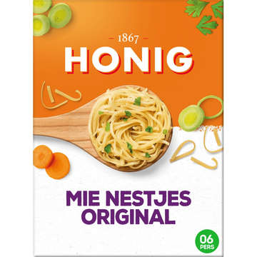 Honig Mie Nestjes Original 500 g bij Jumbo Honig Mie Nestjes Original 500 g bij Jumbo