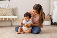 Stoffen boekje INFANTINO meerdere kleuren - thumbnail