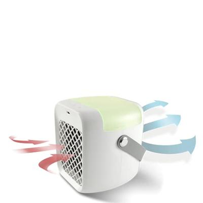 X4-LIFE Luchtkoeler (l x b x h) 15.2 x 17.4 x 17.3 cm Met accu, Met lamparmatuur, Met instelbare sfeerverlichting