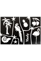 A5 stencil tropical y body - thumbnail