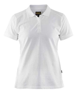 Blåkläder Dames poloshirt piqué 33901050 | Wit | Maat S - 7330509500323 Blåkläder Dames poloshirt piqué 33901050 | Wit | Maat S - 7330509500323