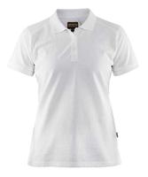 Blåkläder Dames poloshirt piqué 33901050 | Wit | Maat S - 7330509500323 - thumbnail