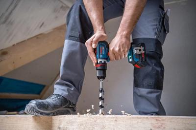 Bosch Professional GSR 18V-90 FC Accu Schroefboormachine FlexiClick 18V Basic Body + 3x Hulpstukken in L-Boxx - 06019K6203 - thumbnail
