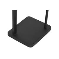 Kapstok Home ESPRIT Bruin Zwart Hout Metaal 20 x 20 x 172 cm - thumbnail