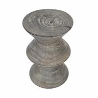 Tower Living Bijzettafel 'Vinci Due' Suarhout, 30cm, kleur Bruin - thumbnail