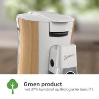 SENSEO® CSA240/05 CSA240/05 Koffiepadmachine Wit, Hout - thumbnail