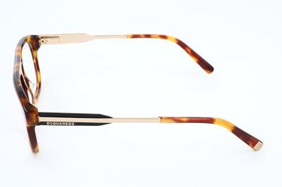 Heren Brillenframe Dsquared2 DQ5257-052-53 Gouden Ø 53 mm