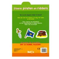 Standaard Uitgeverij Plakken en kleuren - stoere piraten en ridders, 4-6 jaar - thumbnail