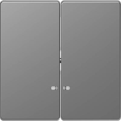 Merten MEG3420-6036 Wisselschakelaar Afdekking System Design RVS 1 stuk(s)