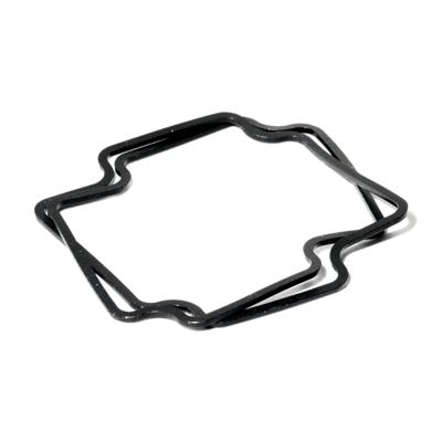Hammond Electronics 1554BGASKET Silicone Zwart 2 stuk(s)