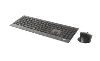 Rapoo 9500M Multi-mode Wireless Ultra-slim Combo Set Zwart - thumbnail