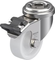 Blickle LRXA-PO 50G-FI Zwenkwiel met rem Wieldiameter: 50 mm Draagvermogen (max.): 75 kg 1 stuk(s) - thumbnail