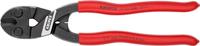 Knipex CoBolt® compacte boutensnijtang | Kunststof bekleed | Zwart geatramenteerd | Lengte 200 mm - 71 01 200 SB - thumbnail