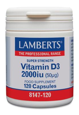 Vitamine D3 2000IE 120 Capsules