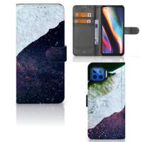 Motorola Moto G 5G Plus | Book Case | Sea in Space - thumbnail