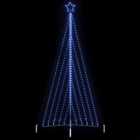 VidaXL Led-kerstboom 570 leds 399 cm blauw - thumbnail