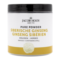 Jacob Hooy Pure Powder Siberische Ginseng Poeder - thumbnail