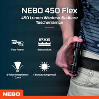 Nebo 450 Flex Oplaadbare zaklamp - thumbnail