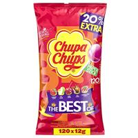 Chupa Chups - Lolly's The Best Of (Navulzak) - 120 stuks - thumbnail