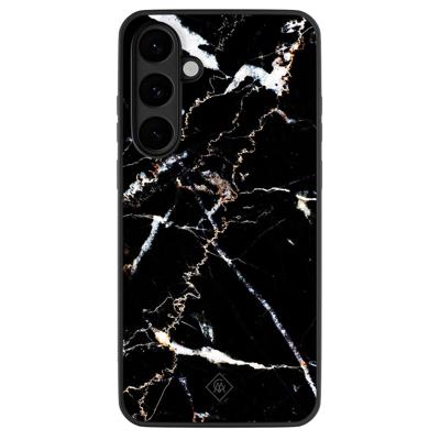 Samsung Galaxy S25 FE hoesje - Marmer zwart Samsung Galaxy S25 FE hoesje - Marmer zwart