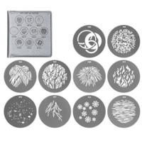 Nanlite Projection Attachment GOBO Set 2 - M-size (10pcs) - thumbnail