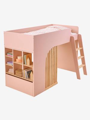 Hoogslaper voor kinderen met opbergruimte Playful rozen Hoogslaper voor kinderen met opbergruimte Playful rozen