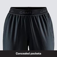 Craft 1908725 Adv Essence Training Pants Wmn - Black - L - thumbnail