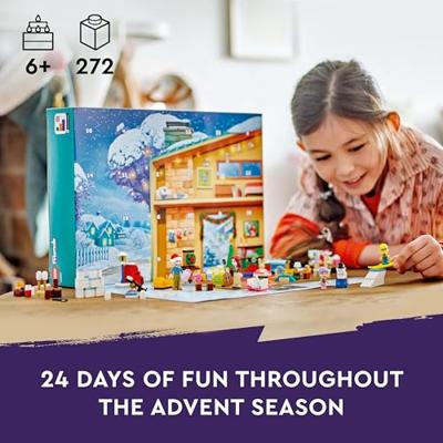 LEGO Friends 42637 Adventskalender 2024 Geschenke für Weihnachten Enthält 5 Charaktere - thumbnail