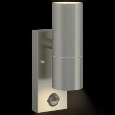 Buitenwandlamp Zilver 7 x 10 x 22 cm Roestvrij staal