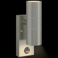 Buitenwandlamp Zilver 7 x 10 x 22 cm Roestvrij staal - thumbnail