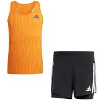 adidas Adizero Singlet 2in1 Short Set Heren - thumbnail