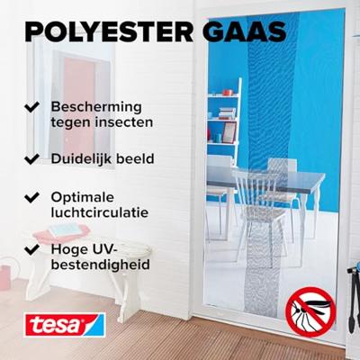 tesa COMFORT 55389-00021-00 Vliegenhor voor deur (b x h) 1200 mm x 2200 mm Antraciet 1 stuk(s) - thumbnail