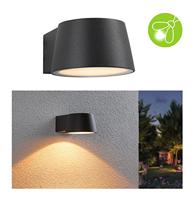 Paulmann Capea 2200K Wand 94713 Buitenlamp (wand) LED 6 W Zwart - thumbnail