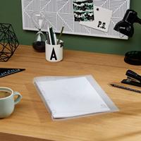 Ringband Exacompta Crystal A4 4-rings O-mech 15 mm PP Transparant - thumbnail