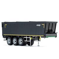 Wiking 0776 59 Schaal 1 Aanhanger Krampe rollenbandwagen SB II 30/1070, zwart - thumbnail