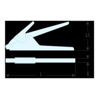 Facom tang voor bindstrips van kunststof - 455B - thumbnail