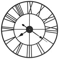 VidaXL Wandklok vintage-stijl met quartz-mechanisme xxl 80 cm metaal - thumbnail
