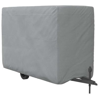VidaXL Paardentrailerhoes 396x178x250 cm vliesvlies grijs VidaXL Paardentrailerhoes 396x178x250 cm vliesvlies grijs
