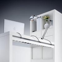 GGK 14346 Met kabelband (l x b x h) 1400 x 70 x 60 mm Zuiver wit 1 stuk(s) - thumbnail