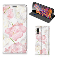 Samsung Xcover Pro Smart Cover Lovely Flowers - thumbnail