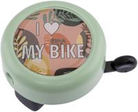 REICH fietsbel "i love my bike" rich motif bell i love my bike pastel gr - thumbnail